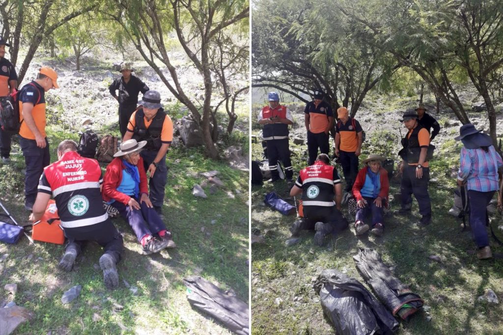 Jujuy: Rescatan a una octogenaria camino al Cerro Chañi