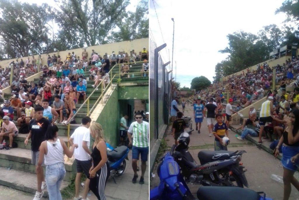Jujuy: Desarticulan un campeonato de fútbol clandestino y con hinchada