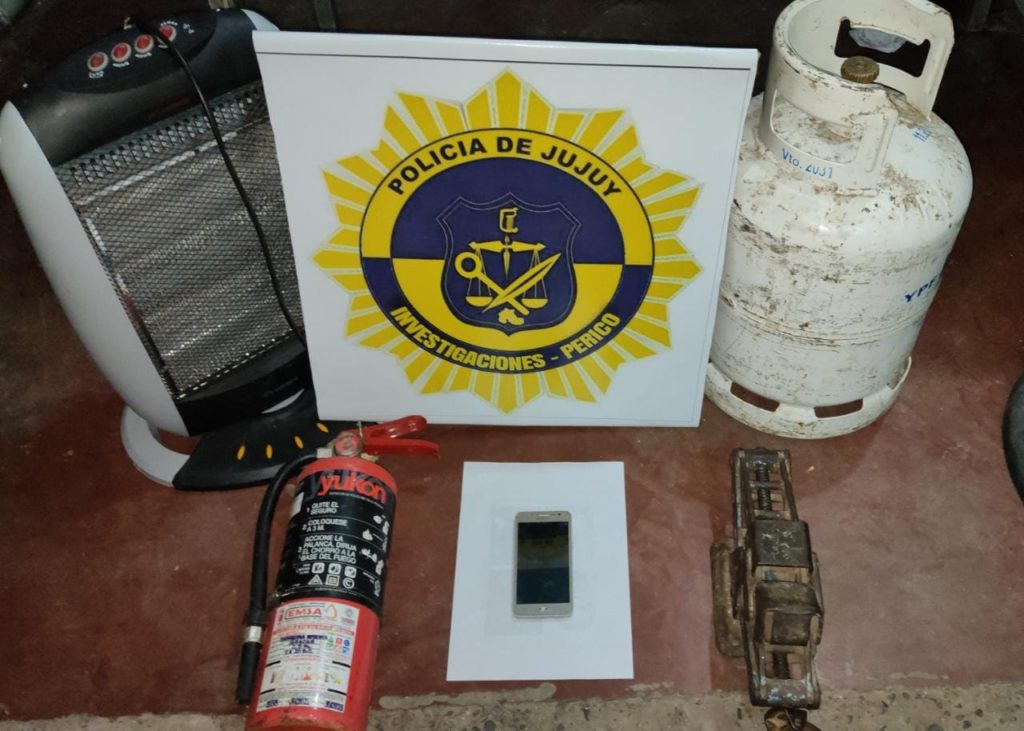La Policia recuperó bienes sustraídos en la ciudad de Perico