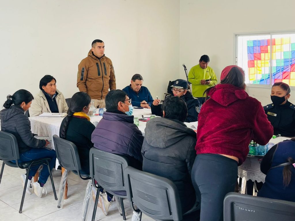 Se concretó la primera reunión de mesa de gestión con comunidades de la Puna