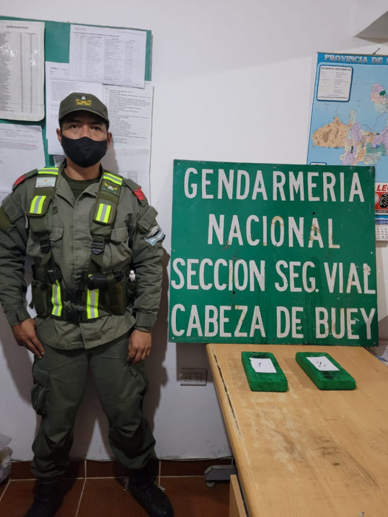 El Colectivo salió de La Quiaca: detienen a tres personas y decomisan más de seis kilos de cocaína en dos procedimientos