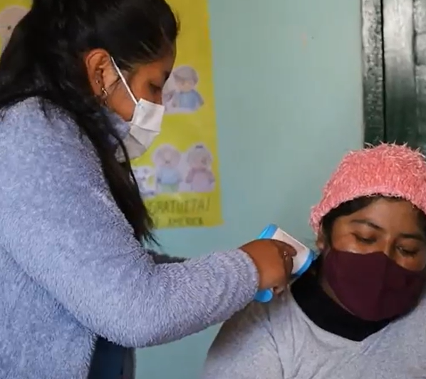 La comunidad de Tusaquillas recibió a los equipos de salud