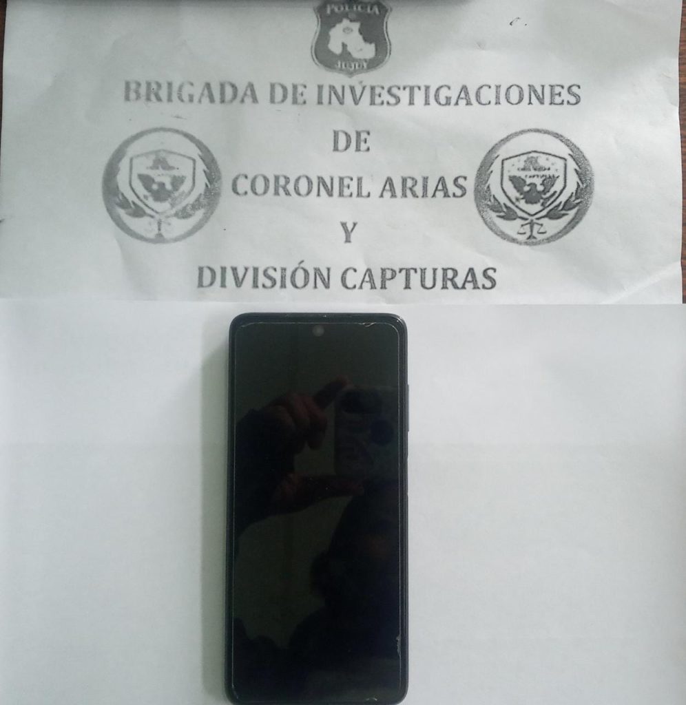 Detenido luego de sustraer un teléfono celular