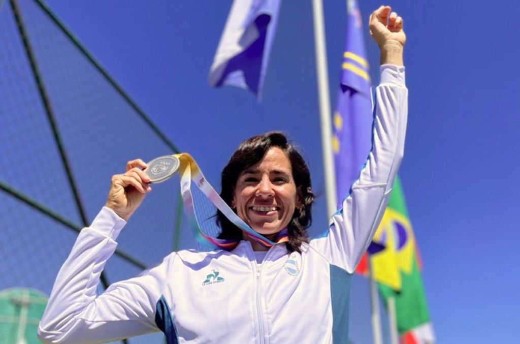 Tiene 43 años, es de Jujuy y le dio a Argentina la primera medalla en los Juegos Odesur Asunción 2022