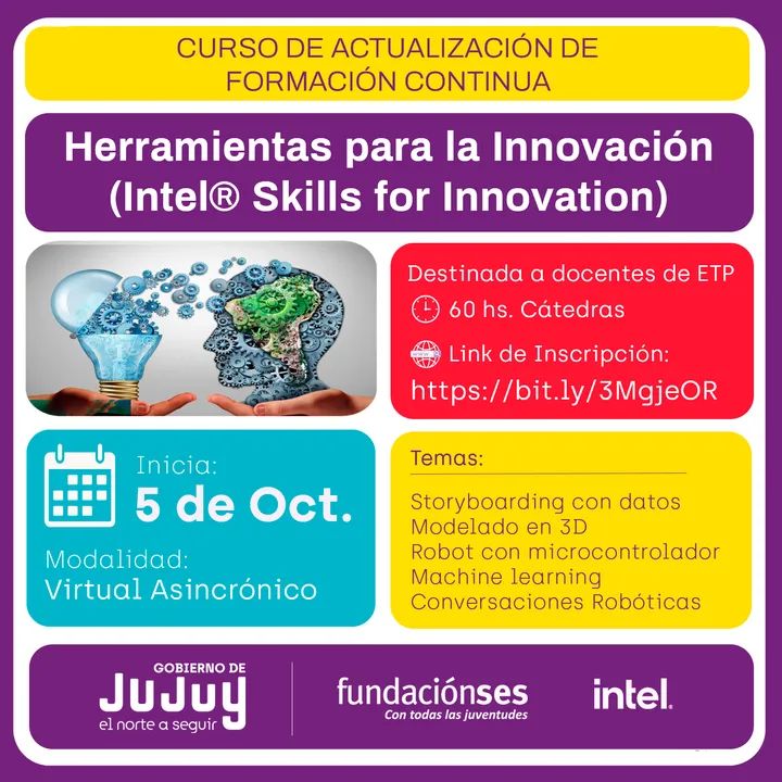 Curso de actualización de formación profesional continua herramientas para la innovación