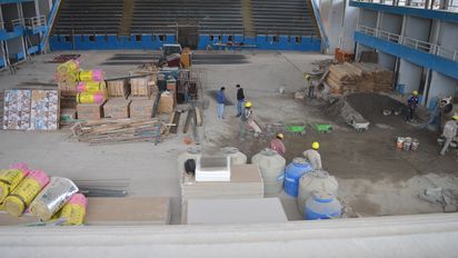 Avanza nueva etapa de obras del Estadio Federación