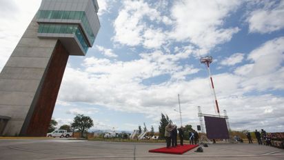 Con la nueva torre de control el aeropuerto «Gobernador Horacio Guzmán» da otro paso a la modernidad