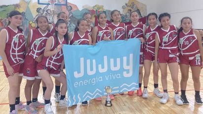 Jujuy fue subcampeona de básquetbol femenino en la categoría U15 del Campeonato Argentino