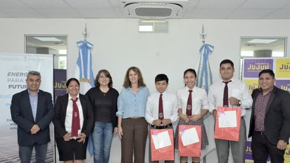 Educación reconoció a estudiantes de Escuela Agrotécnica premiados a Nivel Nacional