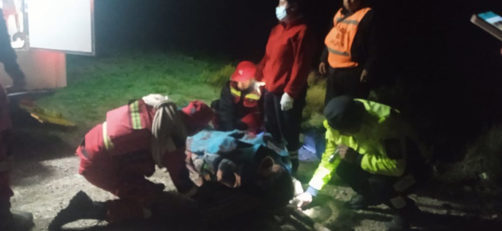 Rescatan a una turista accidentada en Tilcara
