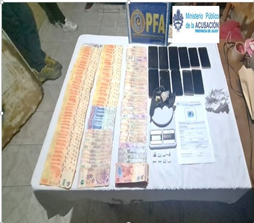 Jujuy, narcomenudeo: importante operativo de allanamiento y secuestro de drogas
