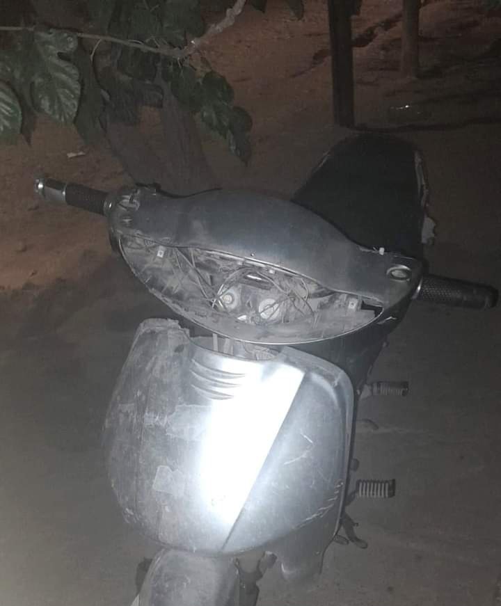 Encuentran moto abandonada en San Pedro