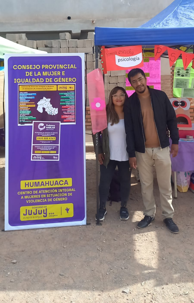 Humahuaca: difusión de los servicios del Consejo de la Mujer