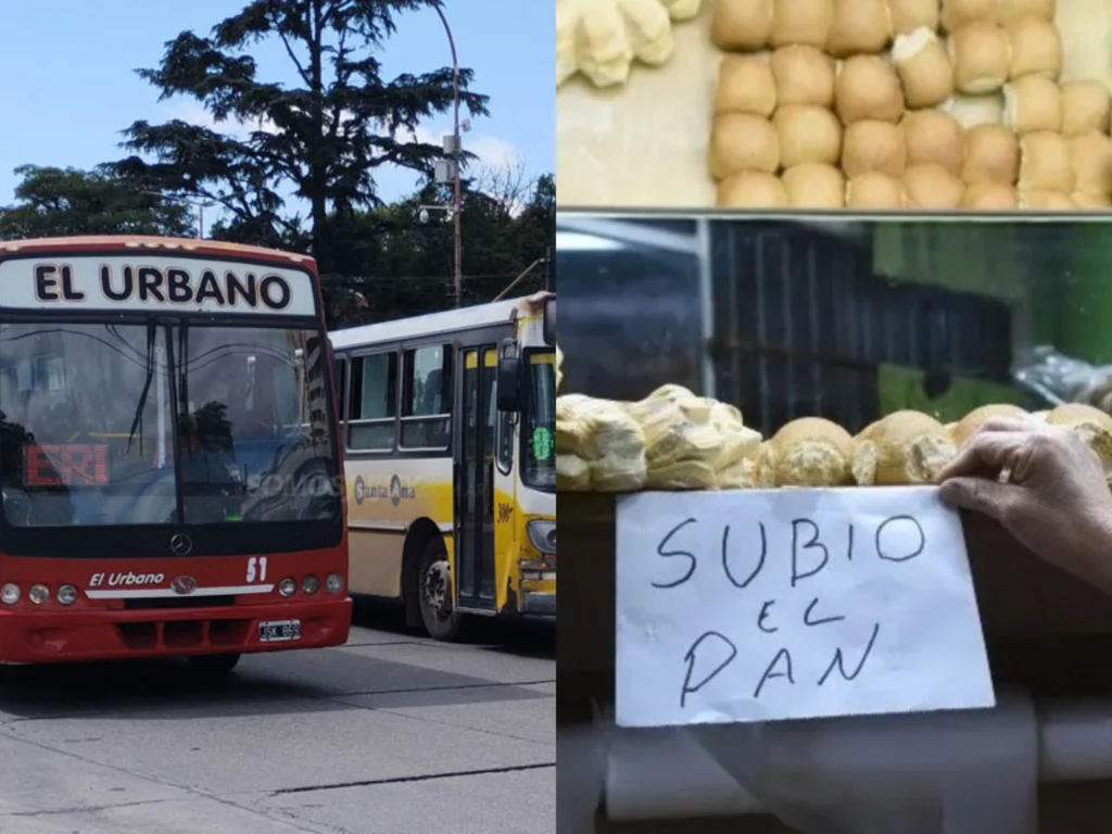 Jujuy: hoy aumenta el boleto de colectivo y el pan