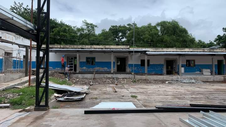 Construcción de nuevos espacios en la escuela 65 “José Quintana” de Lozano