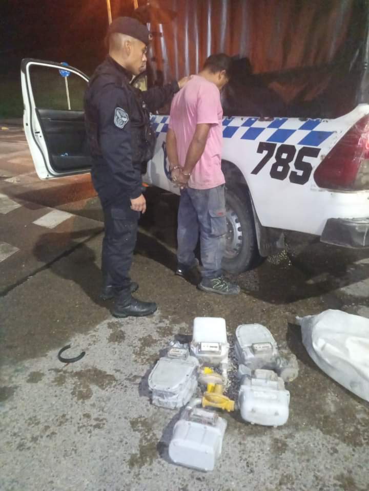 Jujuy: transportaba varios medidores de gas y fue detenido