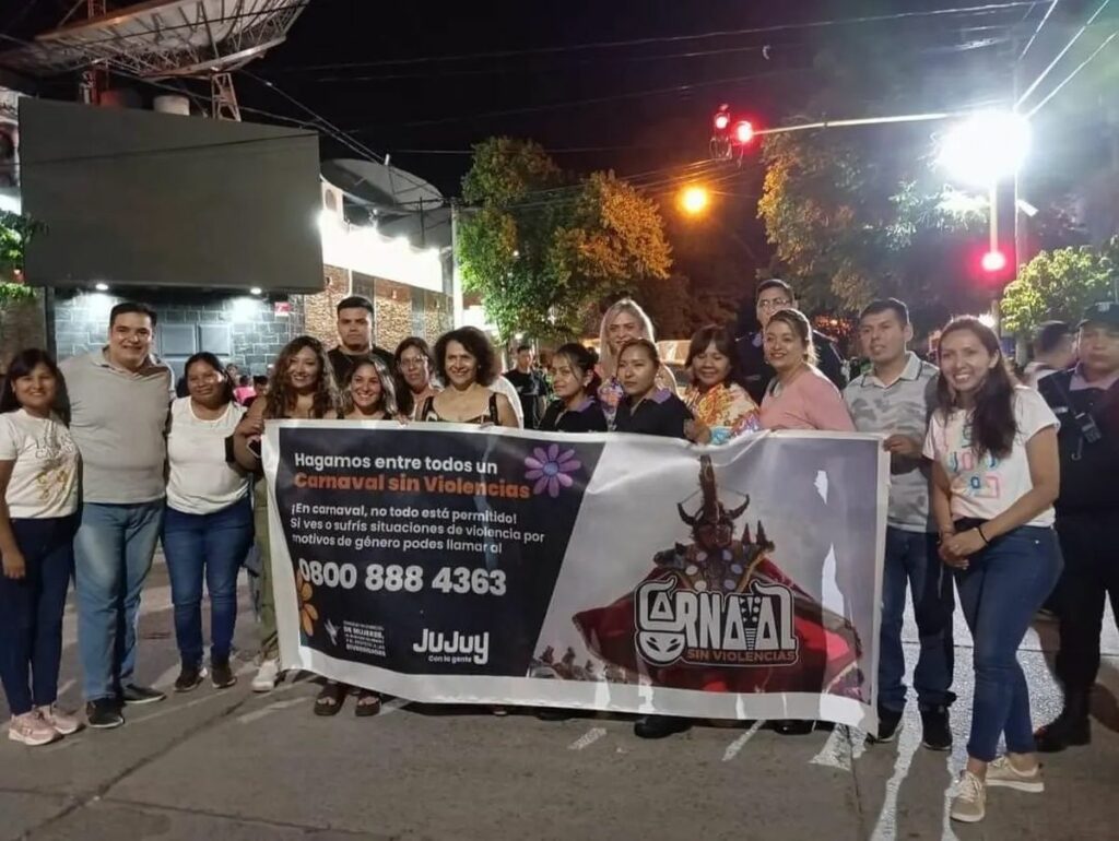 Carnaval sin Violencias: sensibilizaron sobre las violencias en los Corsos de San Pedro