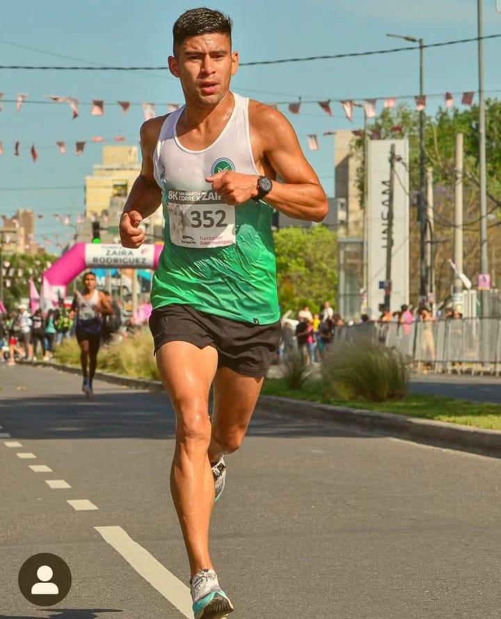 Atletismo: el jujeño Brian Arnedo con nuevo récord se quedó con los “21 kms de 9 de Julio”