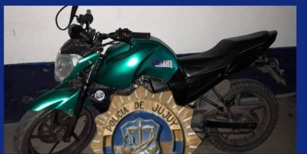Encontraron una moto robada que había sido vendida en las redes sociales